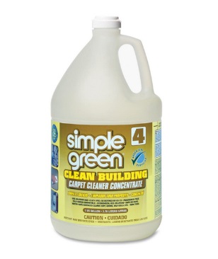 SIMPLE GREEN NO.11201 Carpet Cleaner Building Super Concentrate, Size 1Gal.