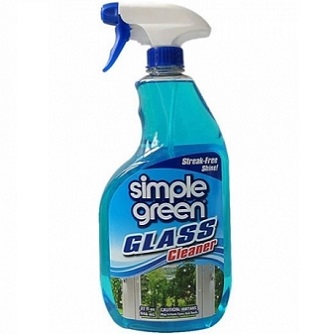 SIMPLE GREEN NO.16072 (00134) (2510001201032) RTU Glass Cleaner Trigger, Spray Size 32 oz.