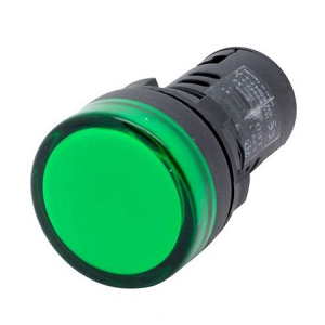 หลอดไพล๊อตแลมป์ TEND No.TS2D7G LED PILOT LAMP, 24V (GREEN)