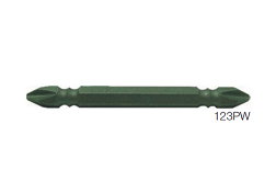 KOKEN NO.123PW-L150-3 Double Ended Phillips Bits ขนาด #3, L 150mm. ดอกไขควงลม-ไฟฟ้า แฉก 2 หัว