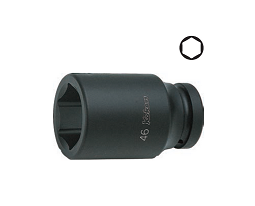 KOKEN NO.18300A-1.7/8 1&quot;Dr. Impact Deep Socket 1.7/8&quot; 6P ลูกบ๊อกซ์ลม ยาว