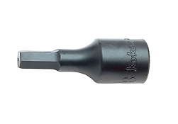 KOKEN NO.4012M-L75-9 1/2&quot;Dr. Inhex Bit Socket, L 75mm. Size 9mm. ลูกบ๊อกซ์เดือยโผล่ หกเหลี่ยม