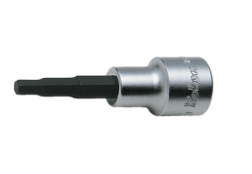 KOKEN NO.4010M-L50-4 1/2&quot;Dr. Inhex Bit Socket 4mm. L 50mm. บ๊อกซ์เดือยโผล่ 6 เหลี่ยม