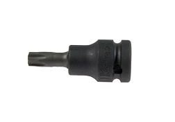 KOKEN NO.13025-L50-T40 3/8&quot;Dr. Torx Bit Socket, L 50mm. D 18mm., Size T40 บ๊อกซ์เดือยโผล่ลม ท๊อกซ์