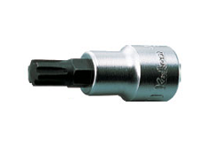 KOKEN NO.4027-L60-M10 1/2&quot;Dr. Ribe Bit Socket, L 100mm. Size M10 บ๊อกซ์ เดือยโผล่