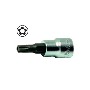 ลูกบ๊อกซ์เดือยโผล่ท๊อกซ์ 5 แฉก KOKEN NO.3025-50(PR)-15PR 3/8&quot;Dr. Penta-Lobe Bit Sockets, L 18mm. Size 15PR