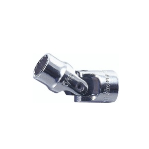 ลูกบ๊อกซ์ข้ออ่อน KOKEN NO.2445M-6 1/4&quot;Dr. Universal Socket 6mm. L 33.0mm., 12P