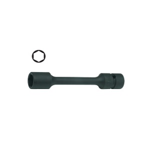 ข้อต่อลูกบ๊อกซ์ลม KOKEN NO.NV13145-L100-8 3/8&quot;Dr. Sleeve-Drive Extended, Socket, L 100mm., Size 8mm.