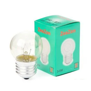 หลอดปิงปอง ขั้วเกลียว ZeaZon G40-E27 220-240V 3-5W สีเขียว