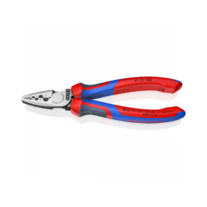 KNIPEX NO.97 72 180 Crimping Pliers for end sleeves (ferrules) (180mm.)