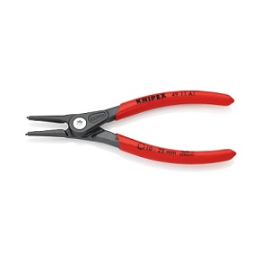 KNIPEX NO.49 11 A0 Precision Circlip Plier to assemble external circlips on shafts :Spring Steel , 3-10 mm. (140mm.)