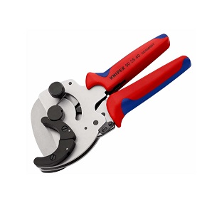 KNIPEX NO.90 25 40 Pipe Cutter for composite and plastic pipes (210mm.)