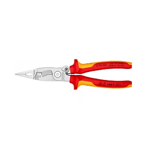 คีมงานไฟฟ้า KNIPEX No.13 96 200 Electrical Installation pliers , 8&quot;