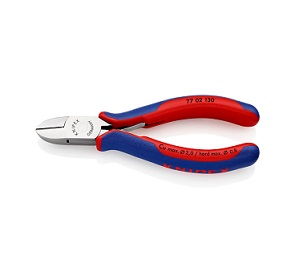 KNIPEX NO.77 02 130 Electronics Diagonal Cutters (130mm.)