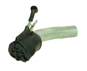 NEDERMAN No.20803461 Exhaust nozzle rubber with lid Triangular 75 mm. 100x75 mm.