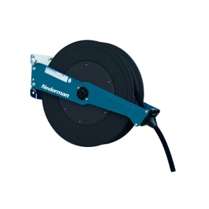 NEDERMAN No.30800388 Hose Reel Air/Water 10 mm x 15 m ,3/8&quot;