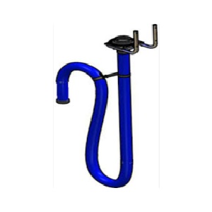 ชุดดูดไอเสียเดี่ยวพร้อมพัดลม NEDERMAN No.20814063 Single exhaust Extractor complete with fan and Hose (N18), 100mm.x7.5m.