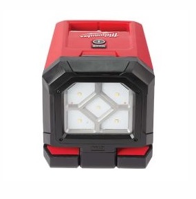 ไฟส่องพื้นที่ (หัวหมุน/พับได้) MILWAUKEE No.M18 PAL-0 M18 Pivoting Area Light 18V , 2.1 kg.