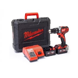 สว่านไขควงไร้สาย MILWAUKEE NO.M18BPD-402C M18 2-speed Drill ,18V 4Ah