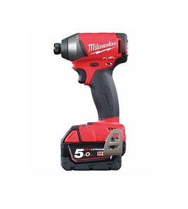 บล็อกไขควงไร้สายแบบกระแทก MILWAUKEE NO.M18 FID2-502C Fuel M18 2-speed Drill , 5.0Ah