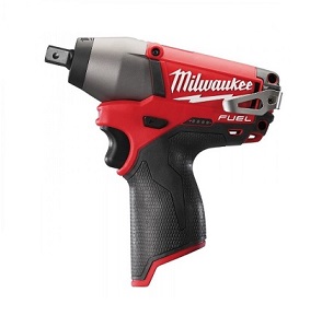 บล็อกกระแทกไร้สาย MILWAUKEE NO.M12CIW12-0 Impact Wrench ,1/2&quot; 12V. (Body only)