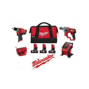 MILWAUKEE NO.SPCBSETM12 Super Power Combo Set M12