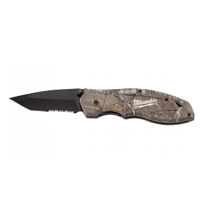 มีดพับอเนกประสงค์ MILWAUKEE NO.48-22-1996 Fastback Camo Spring Assisted Knife