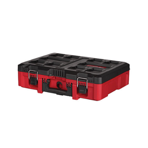 กล่องเครื่องมือ (ขนาดกลางพร้อมโฟมตัด) MILWAUKEE NO.48-22-8450 PACKOUT Tool Case Medium size with Cut Foam