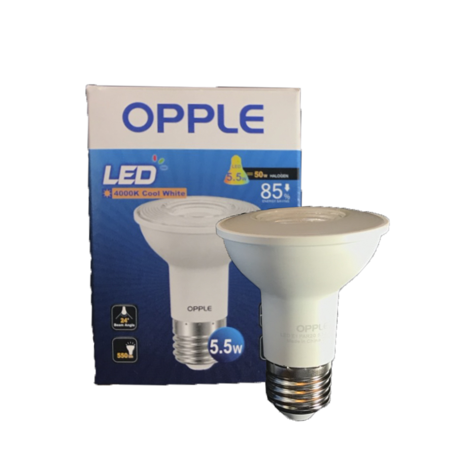 หลอดไฟ LED OPPLE NO.ECO MAX PAR 20 Daylight