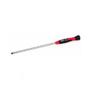 SNAP-ON NO.SSDE66C Screwdriver Flat Tip Electronic Thin Blade Black Handle .030x3/16&quot; tip 6 9/16