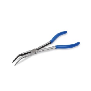 BLUE-POINT No.BDG91145CP Long Reach 45° Bent Needle Nose Pliers