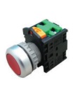 สวิตซ์กดหัวเรียบ TEND NO.TN2BF -1AB Smooth push switch , 22/25 mm.