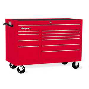 SNAP-ON NO.KRL722BPBO (KRL722APBO) Roll Cab Double Bank 11 Drawers Red