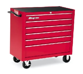 SNAP-ON NO.KRA2106A Roll Cab Single Bank 6 Drawers Red