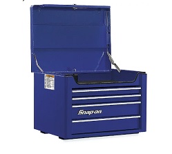 SNAP-ON NO.KRA4014EPCM Top Chest 4 Drawers Royal Blue