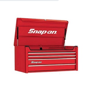 SNAP-ON NO.KRA2104AK Top Chest 4 Drawers Red