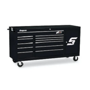 SNAP-ON NO.KRA2496PC Roll Cab Classic 96 12 Drawers Bulk Storage Section Gloss Black