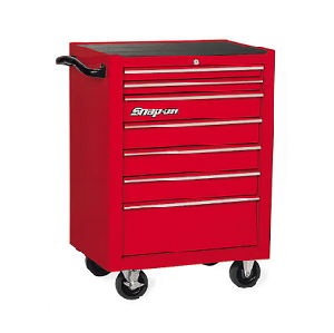 SNAP-ON NO.KRA2007K Roll Cab Single Bank 7 drawers Red