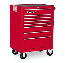 SNAP-ON NO.KRA4008E Roll Cab 8 Drawers Red