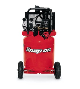 SNAP-ON NO.BRA5DV30VP Air Compressor Portable Vertical 30 gallon 5.0 HP 125 max. PSI