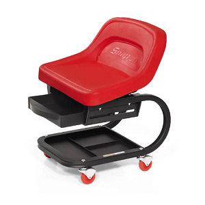 SNAP-ON NO.JCW85R Creeper Bucket Seat with Drawer Red