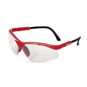 SNAP-ON NO.GLASS20R Glasses Safety Red Frame/Clear Lens