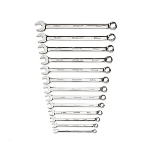 SNAP-ON NO.OSHM713 Set Wrench Metric Combination 6P (13pcs.) (7 to 19mm.)