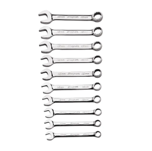 SNAP-ON NO.OEXSM710B Set Wrench Metric Combination Short 12P (10 pcs.) (10 to 19mm.)