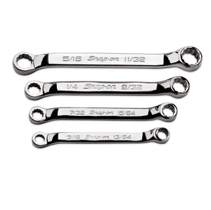 SNAP-ON NO.XID604KA Set Wrench Box Midget 10˚ Offset 12P (4 pcs.) (3/16&quot;-13/64&quot; to 5/16&quot;-11/32&quot;)