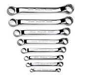 SNAP-ON NO.XSM608A Set Wrench Metric Box Short 10? Offset 12P (8 pcs.) (6-7mm. to 18-20mm.)