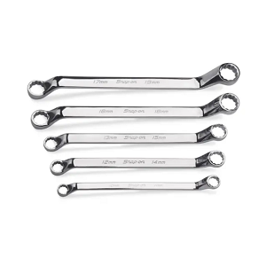 SNAP-ON NO.XOM605 Set Wrench Metric Box 60˚Deep Offset 12P (5 pcs.) (10 to 19mm.)