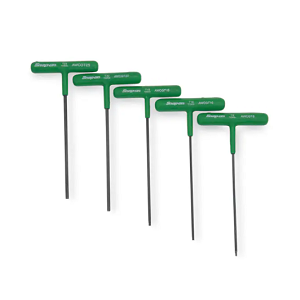 SNAP-ON NO.AWCGT500 Set Wrench T-Shape TORX Green Handle 6 length (5 pcs.) (T8 to T25)