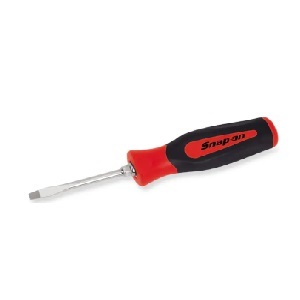 SNAP-ON No.SHD2R Screwdriver Flat Tip Instinct Hard Handle Red .032