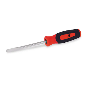 SNAP-ON NO.SHD306R Screwdriver Flat Tip Mini Tip Instinct Handle Red .018x1/8 tip 5 3/4